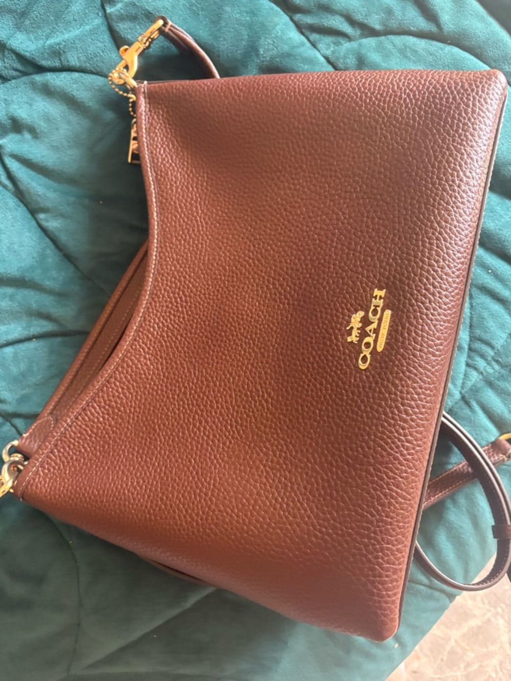 Coach Laurel Shoulder Bag Maple - Picture 3 of 8